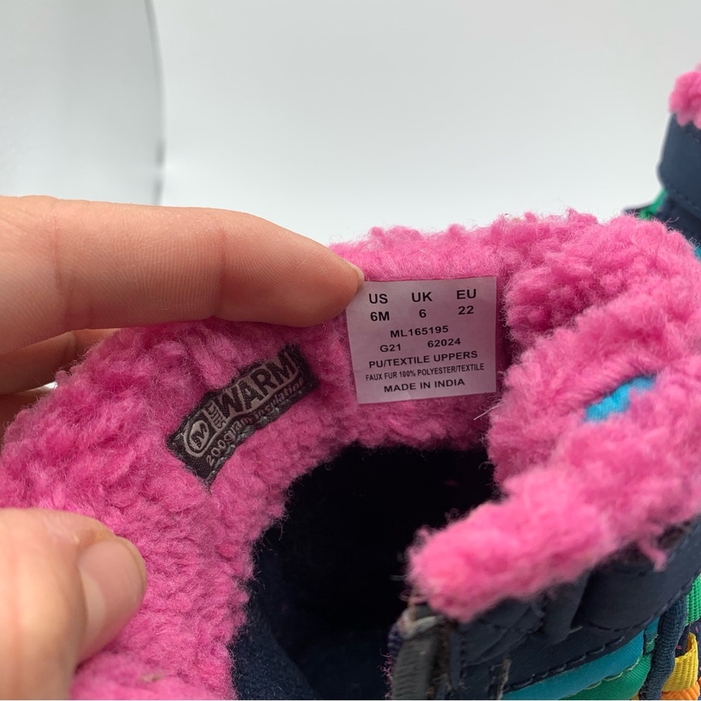 Merrell Little Kid's SZ6M Rainbow Alpine Puffer Waterproof Boot Toddler 2033 - Picture 7 of 9